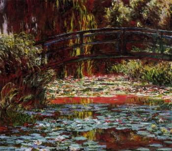 尅勞德 莫奈 The Bridge over the Water-Lily Pond